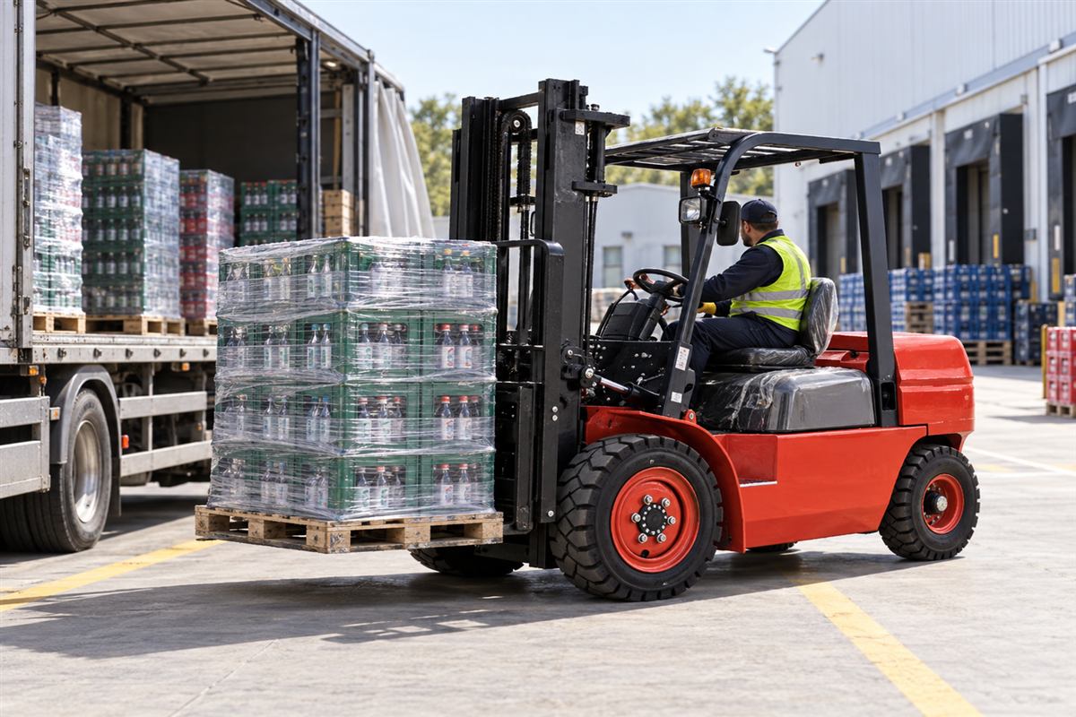 Montacargas diésel ZGFORKLIFT / MYZG CPC40 de 4 toneladas application 3