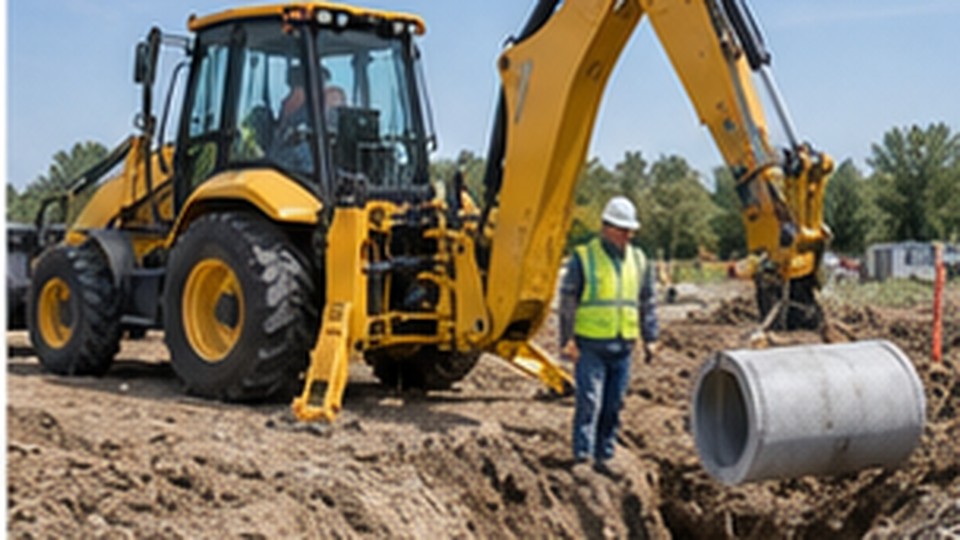 Backhoe Loader Case: How Much Kingpost Side Play Is Too Much? - backhoe loader 4