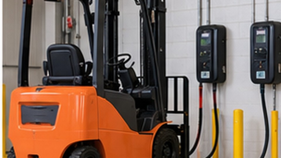 Why Does a Lithium Forklift Current Sensor Show an Offset at Rest? - lithium electric forklift 4