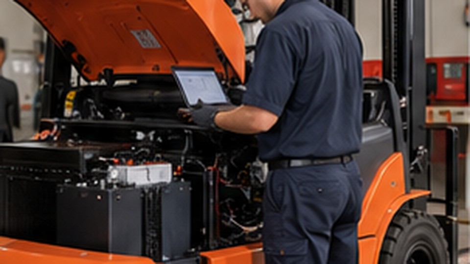 What Causes a Lithium Forklift Charge Connector Temperature Alarm? - lithium electric forklift 2