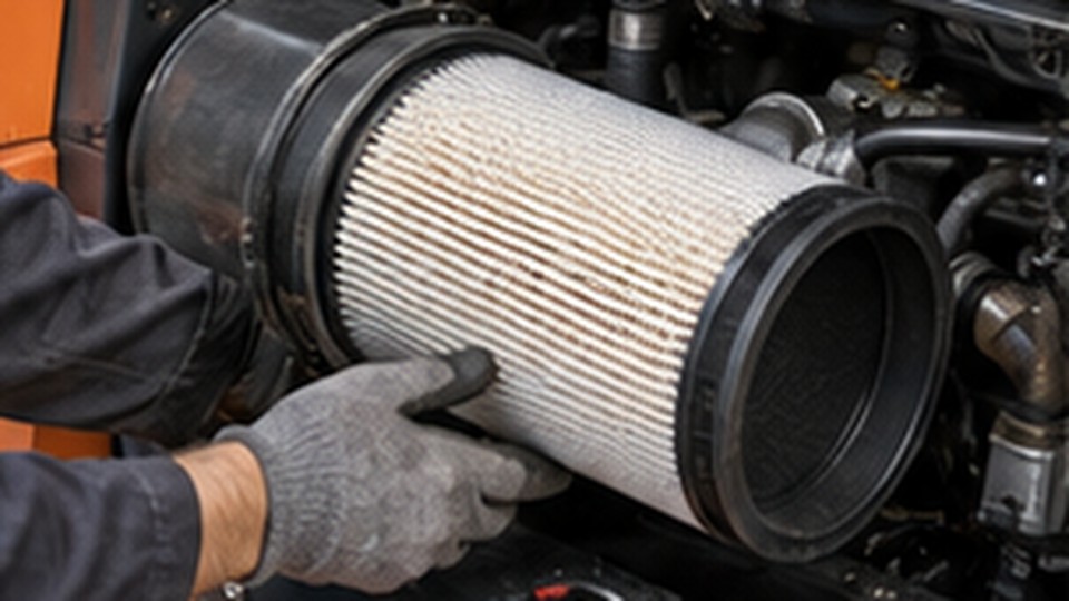 Why Does Air Intake Restriction Cause Black Smoke on a Diesel Forklift? - diesel forklift 3