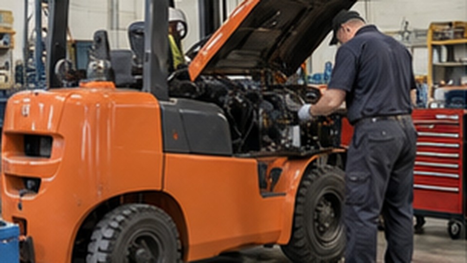 What Happens When a Diesel Forklift Thermostat Stays Open? - diesel forklift 1