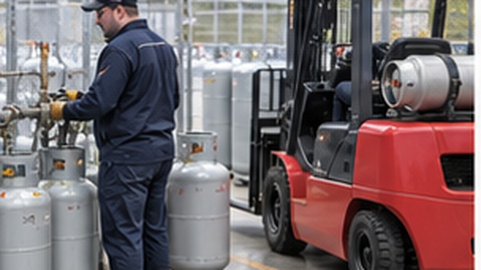 LPG Forklift Case: Can a Soft Vapor Hose Collapse Under Load? - LPG forklift 1