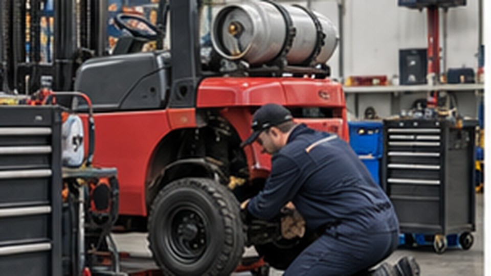 How Should Buyers Diagnose LPG Forklift Vaporizer Freezing? - LPG forklift 1