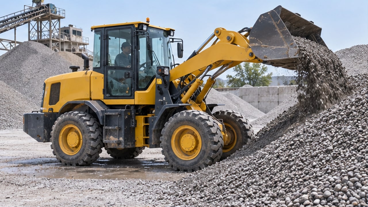 Why Does a Diesel Wheel Loader Develop Steering Play at the Center Articulation Joint? - diesel wheel loader 1