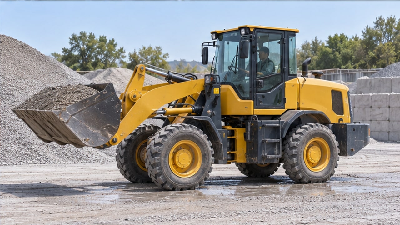Why Does a Diesel Wheel Loader Develop Steering Play at the Center Articulation Joint? - diesel wheel loader 4