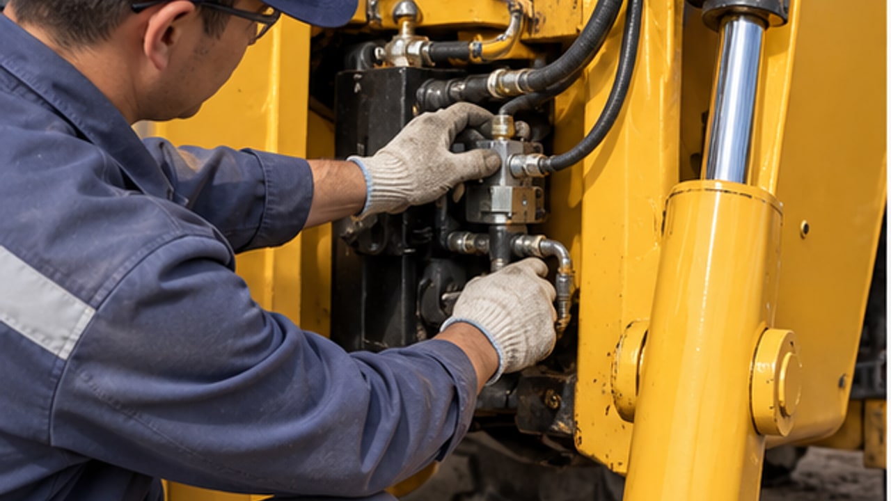 Backhoe Loader Case: Stabilizer Leg Slowly Drifts During Trenching Work - backhoe loader 3