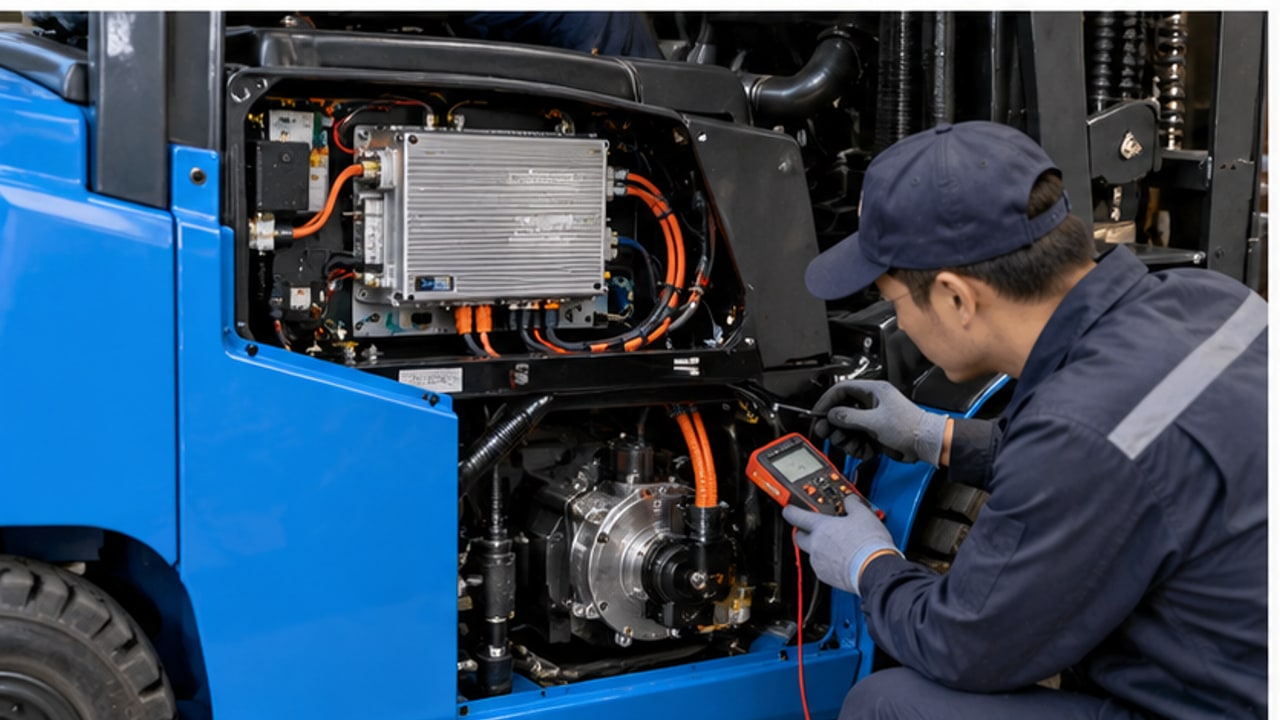 What Causes Regenerative Braking Faults on a Lithium Electric Forklift? - lithium forklift 3