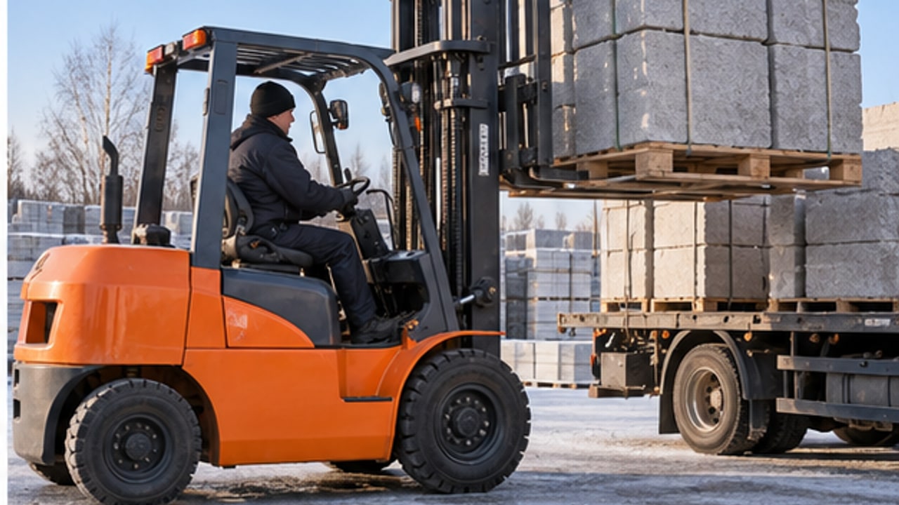 Why Is a Diesel Forklift Hard to Start and Producing White Smoke in Cold Weather? - diesel forklift 4
