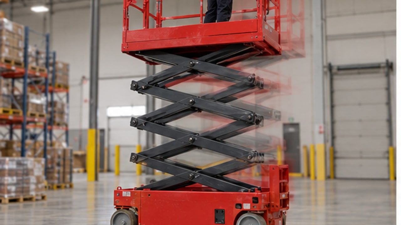 Why Does a Scissor Lift Stutter and Stop Before Reaching Full Height? - aerial lift 1