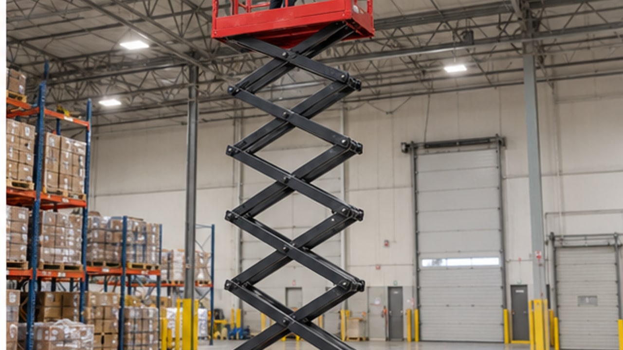Why Does a Scissor Lift Stutter and Stop Before Reaching Full Height? - aerial lift 4