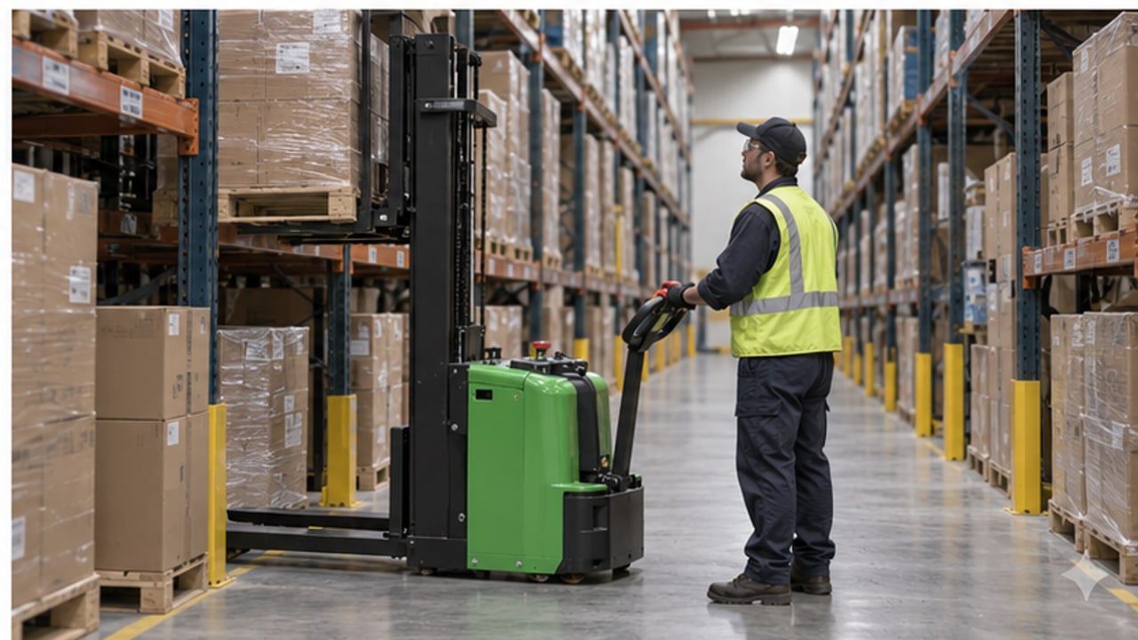 Why Will an Electric Pallet Stacker Contactor Not Engage After a Fault Code? - electric pallet stacker 4