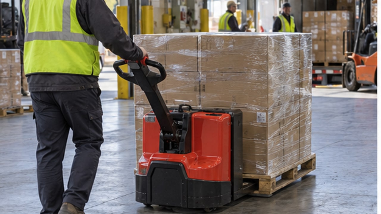 Electric Pallet Truck Case: Intermittent Tiller Throttle Response at a Busy Dock - electric pallet truck 1