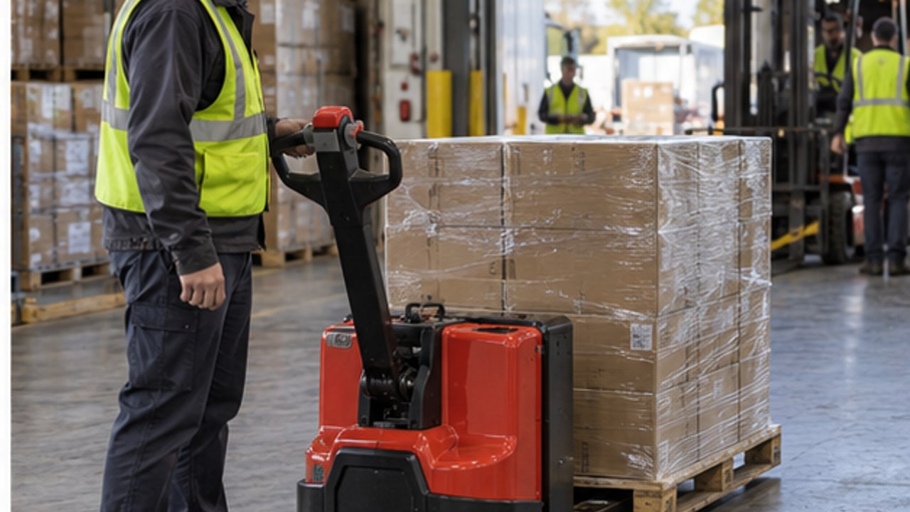 Electric Pallet Truck Case: Intermittent Tiller Throttle Response at a Busy Dock - electric pallet truck 2