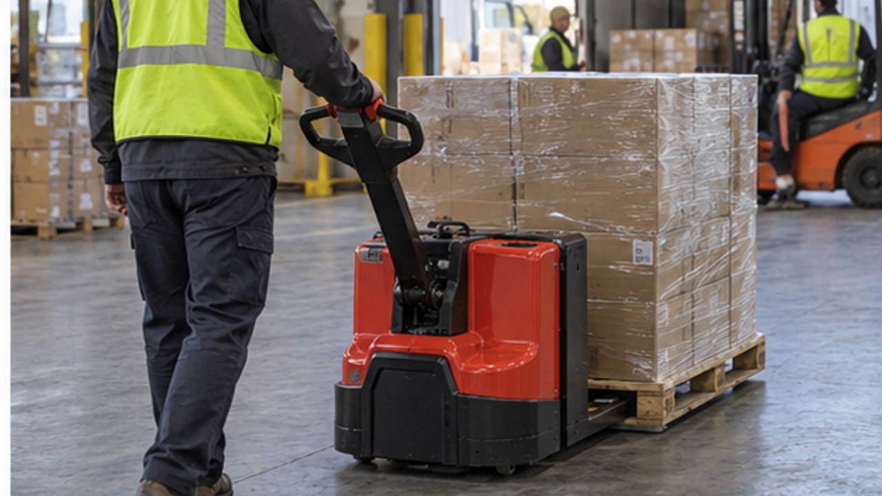 Electric Pallet Truck Case: Intermittent Tiller Throttle Response at a Busy Dock - electric pallet truck 4