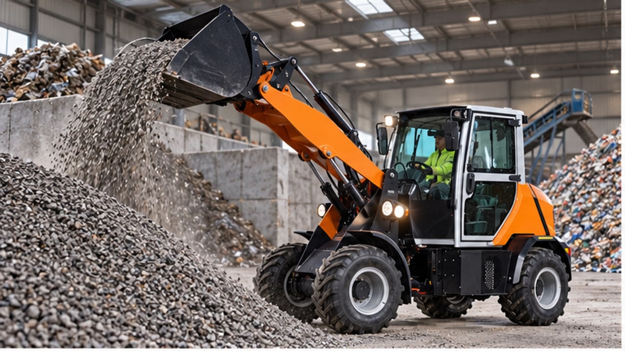 Why Does an Electric Wheel Loader Lose Hydraulic Speed at Low Battery Charge? - electric wheel loader 1