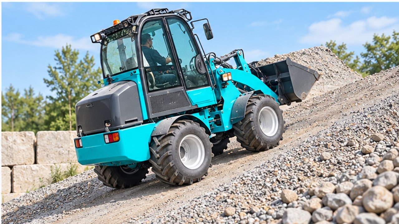 Why Does a Euro-Style Compact Loader Hesitate After the Hydrostatic Oil Gets Hot? - Euro-style loader 4