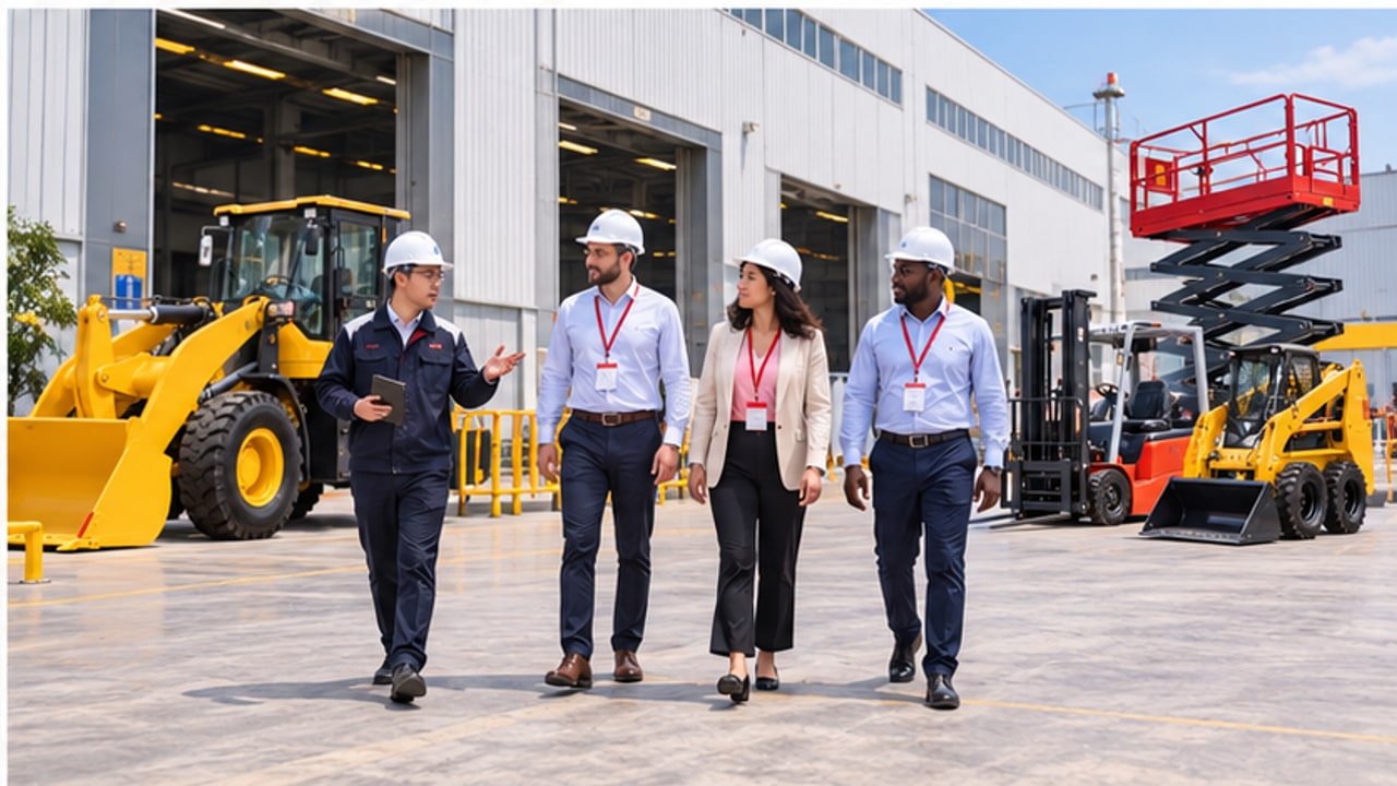Meet ZGLOADER and ZGFORKLIFT During the 140th Canton Fair: Machinery Sourcing and Factory Visit Invitation - construction machinery sourcing meeting 4