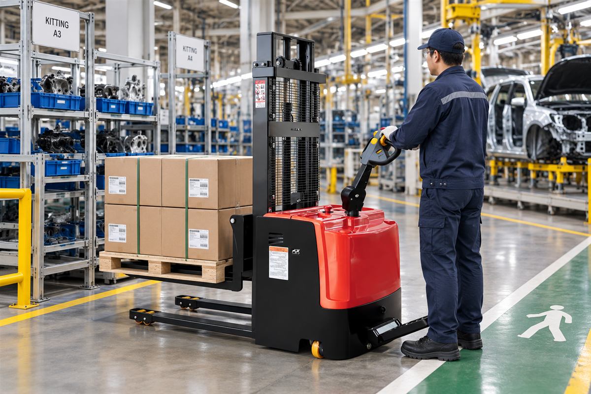 ZGFORKLIFT CDDE application scene 2