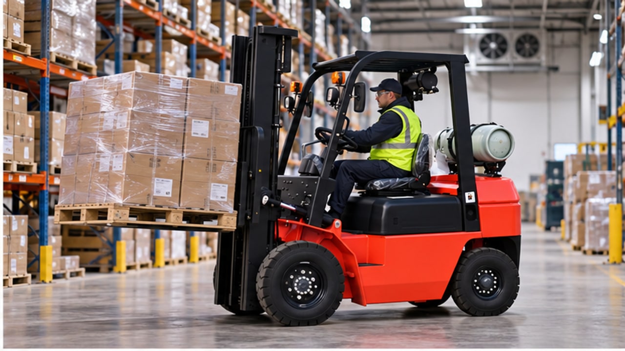 Why Is an LPG Forklift Hard to Start in Cold Weather? A Vaporizer Check Case - LPG forklift 2
