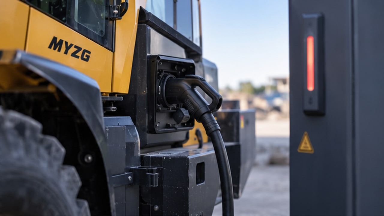 Electric Wheel Loader Case: Charger Handshake Failure at a Construction Depot - electric wheel loader 2
