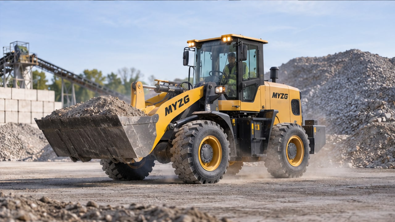 Electric Wheel Loader Case: Charger Handshake Failure at a Construction Depot - electric wheel loader 4