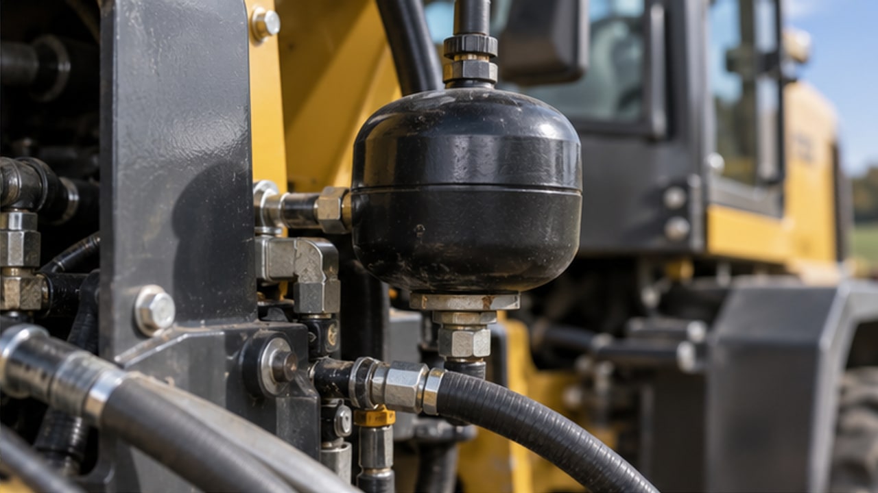 Why Does a Euro-Style Loader Ride-Control Accumulator Lose Pressure? - Euro-style loader 2