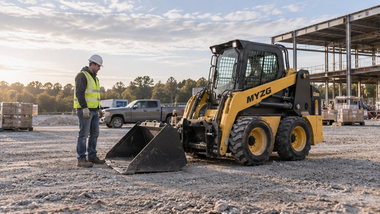 Why Will Skid Steer Attachment Locking Pins Not Fully Engage? - skid steer loader 1