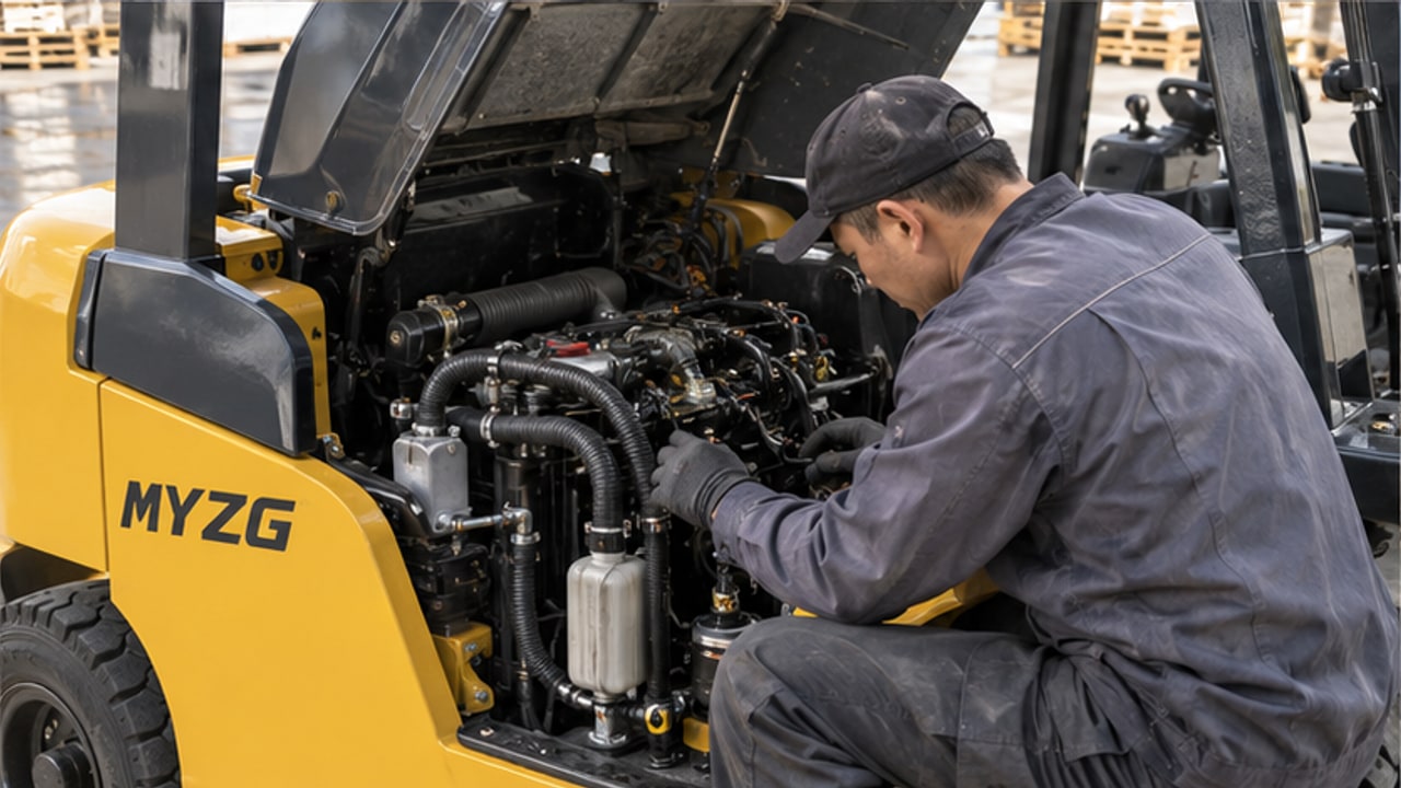 Diesel Forklift Case: Delayed Forward and Reverse Engagement with Normal Engine Speed - diesel forklift 3