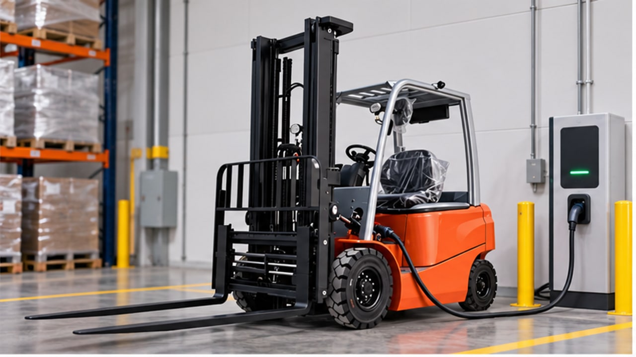 How Should a Warehouse Plan Opportunity Charging for a Lithium Forklift Fleet? - lithium forklift 1