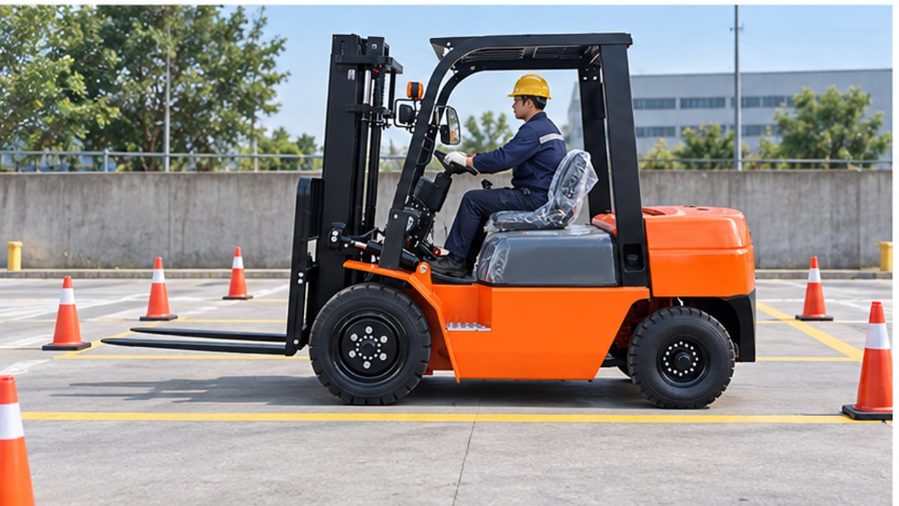 Why Does a Diesel Forklift Creep in Neutral After the Transmission Warms Up? - diesel forklift 3