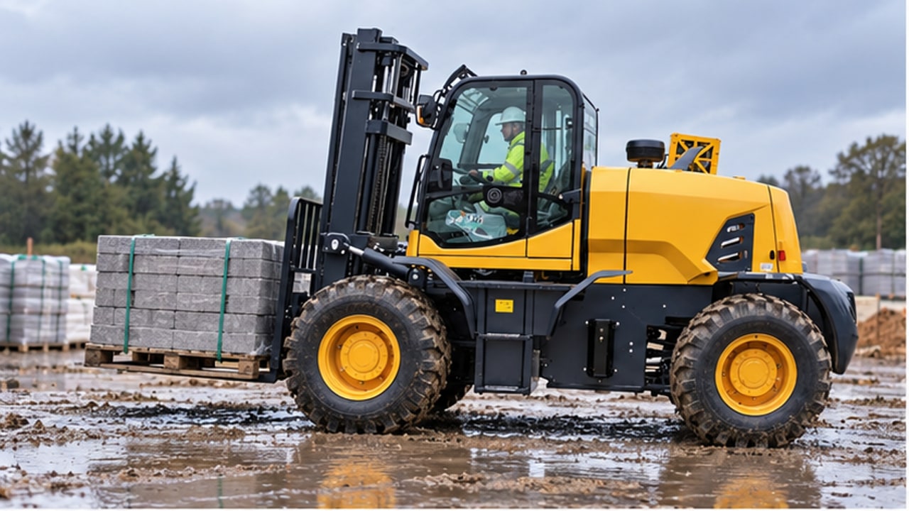 How Should Buyers Plan a Safe Rough Terrain Forklift Route After Heavy Rain? - rough terrain forklift 1