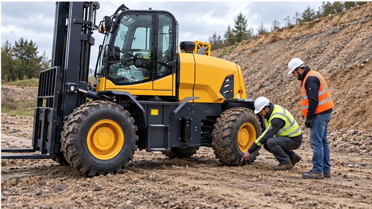 How Should Buyers Plan a Safe Rough Terrain Forklift Route After Heavy Rain? - rough terrain forklift 4