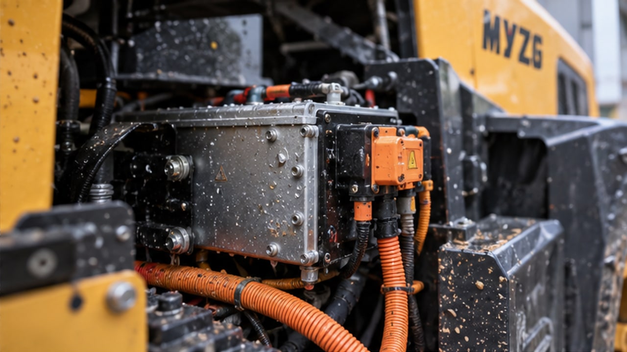 Electric Wheel Loader Case: BMS Insulation Fault After Heavy Rain - electric wheel loader 2