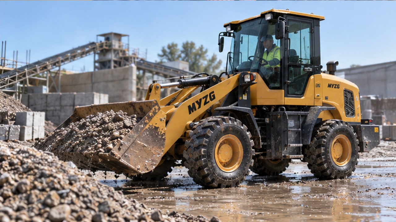 Electric Wheel Loader Case: BMS Insulation Fault After Heavy Rain - electric wheel loader 4