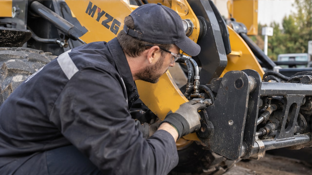 Why Will a Euro-Style Loader Quick Coupler Not Release After Shutdown? - Euro-style loader 3