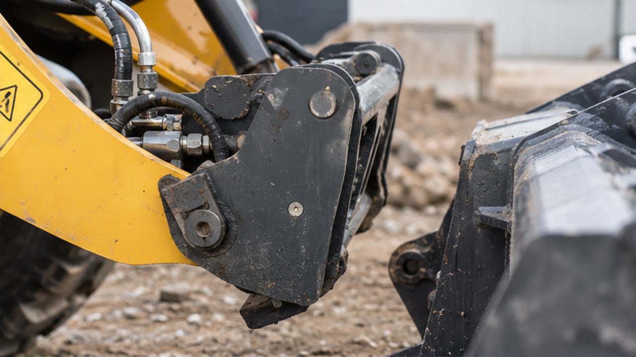 Why Will a Euro-Style Loader Quick Coupler Not Release After Shutdown? - Euro-style loader 2