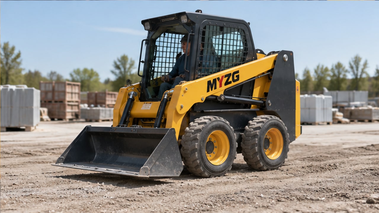 Why Does a Skid Steer Creep Forward with the Controls in Neutral? - skid steer loader 4