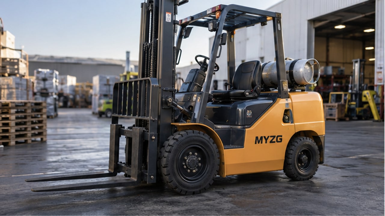 Why Does an LPG Forklift Crank but Not Start After the Lock-Off Solenoid Fails? - LPG forklift 1