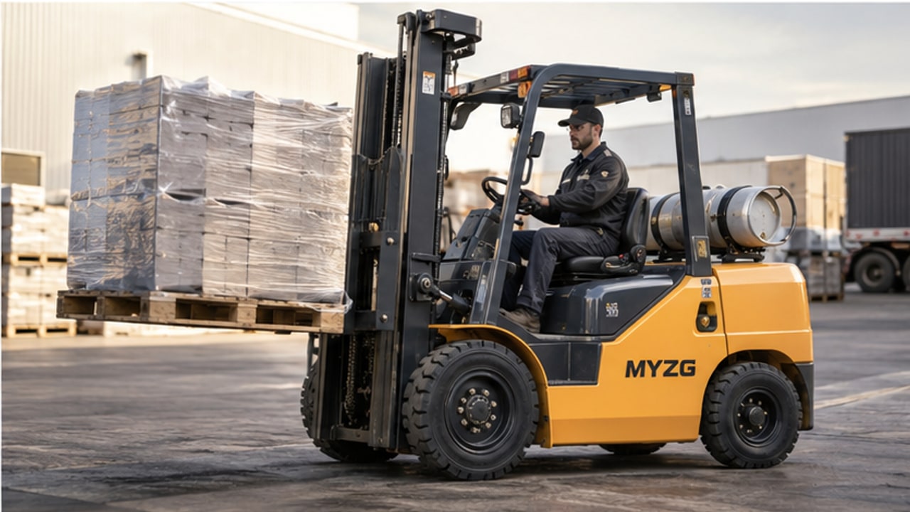 Why Does an LPG Forklift Crank but Not Start After the Lock-Off Solenoid Fails? - LPG forklift 4