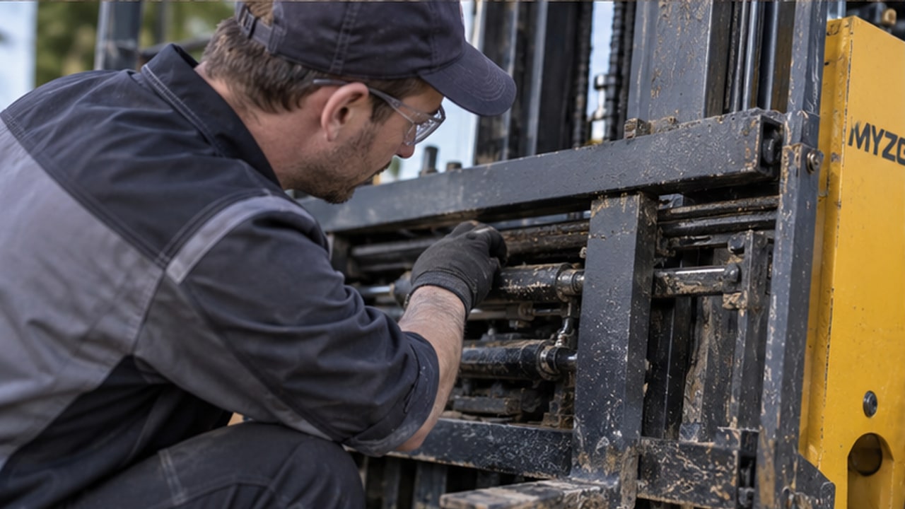 Why Does a Rough Terrain Forklift Side-Shift Bind on Uneven Ground? - rough terrain forklift 3