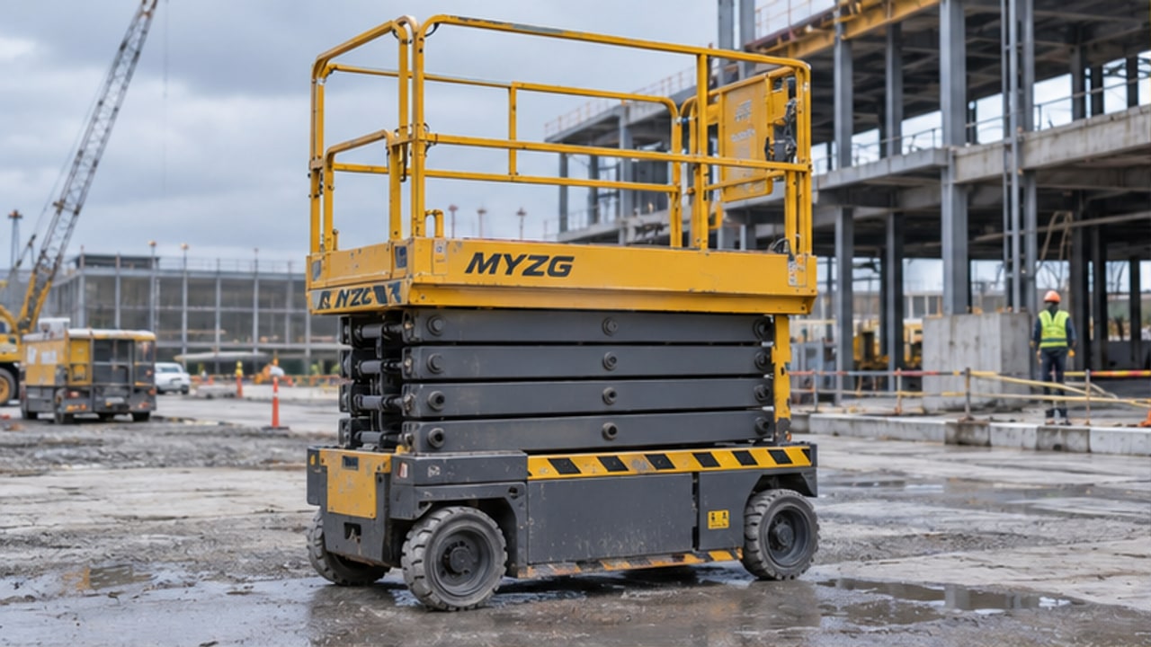 Why Will Scissor Lift Pothole Protection Bars Not Retract After Lowering? - aerial lift 1