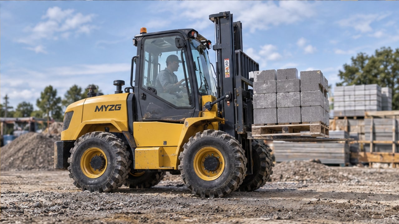 Why Does a Rough Terrain Forklift Side-Shift Bind on Uneven Ground? - rough terrain forklift 4