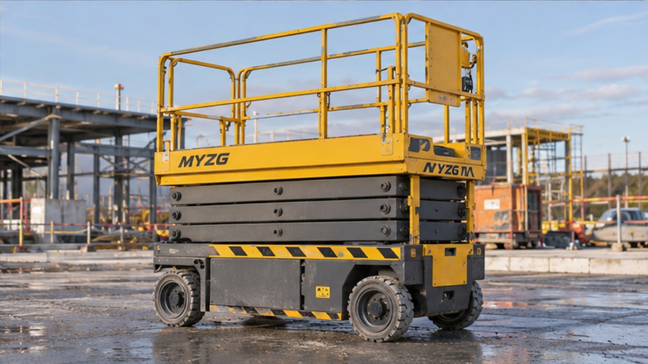 Why Will Scissor Lift Pothole Protection Bars Not Retract After Lowering? - aerial lift 4