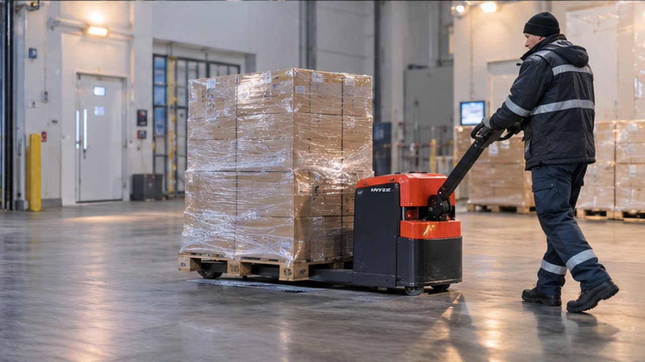 Why Will an Electric Pallet Truck Brake Not Release in a Cold Warehouse? - electric pallet truck 4