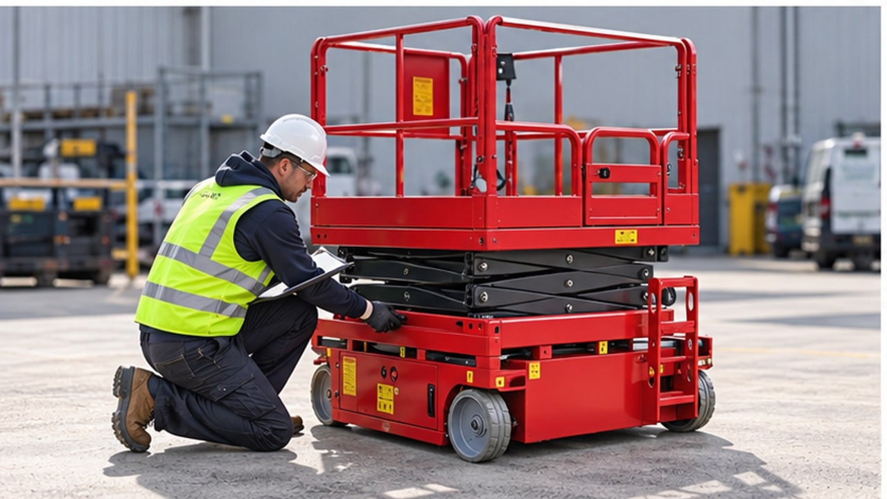 How Should Buyers Test Emergency Lowering on an Electric Scissor Lift? - aerial lift 3