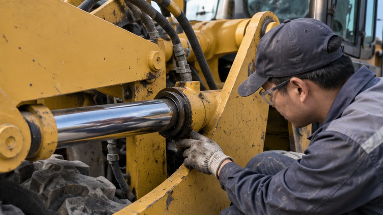 Why Does a Diesel Wheel Loader Bucket Drift Down While Holding a Load? - diesel wheel loader 2
