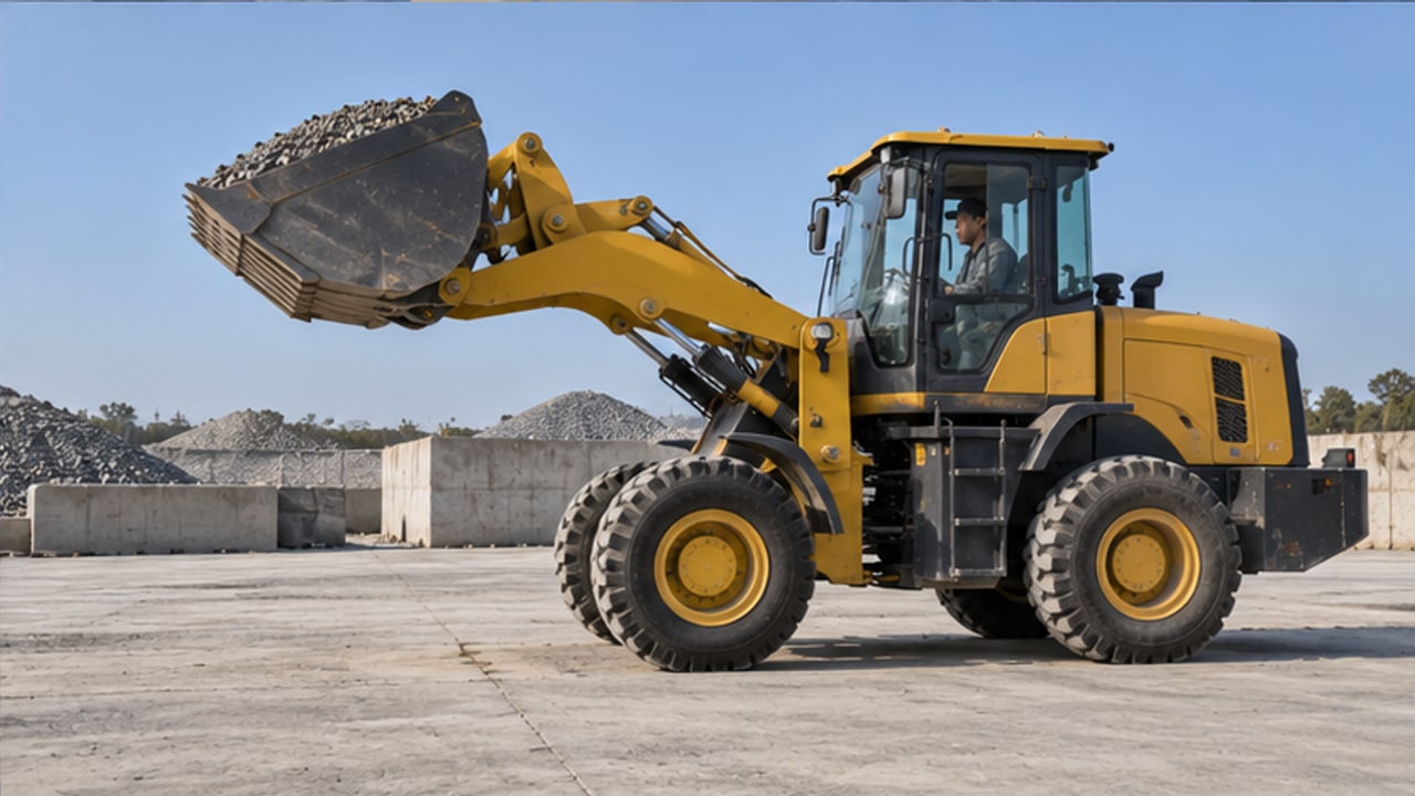 Why Does a Diesel Wheel Loader Bucket Drift Down While Holding a Load? - diesel wheel loader 4