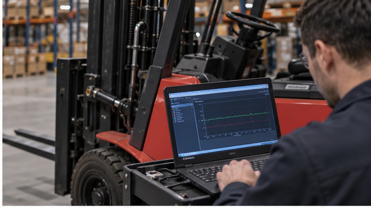 Why Does Lithium Forklift Regenerative Braking Feel Uneven on a Ramp? - lithium forklift 2
