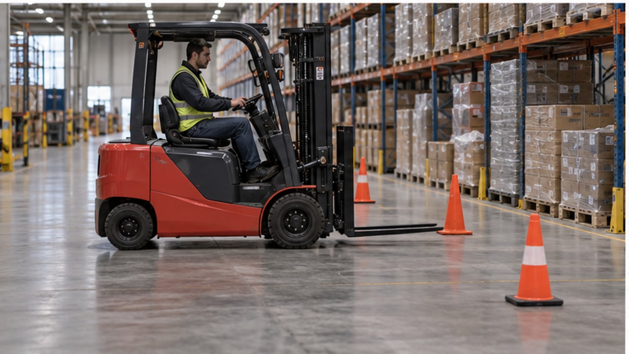 Why Does Lithium Forklift Regenerative Braking Feel Uneven on a Ramp? - lithium forklift 3